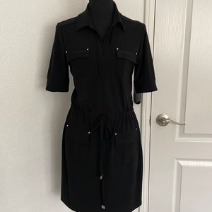 Casual little black dress